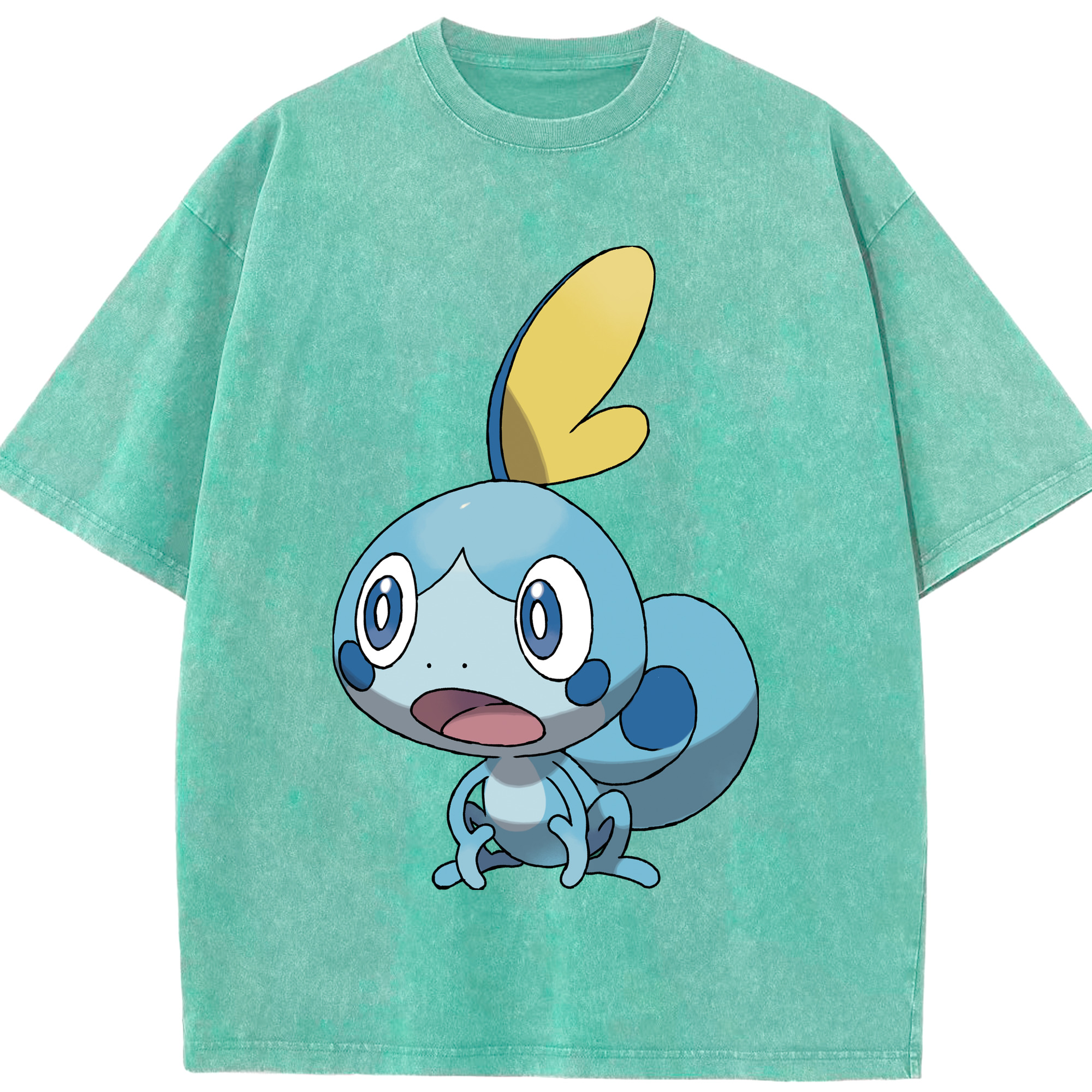 （画像用） ポケットモンスター Pokémon 綿100% ヴィンテージ風 半袖Tシャツ（フロントプリント）